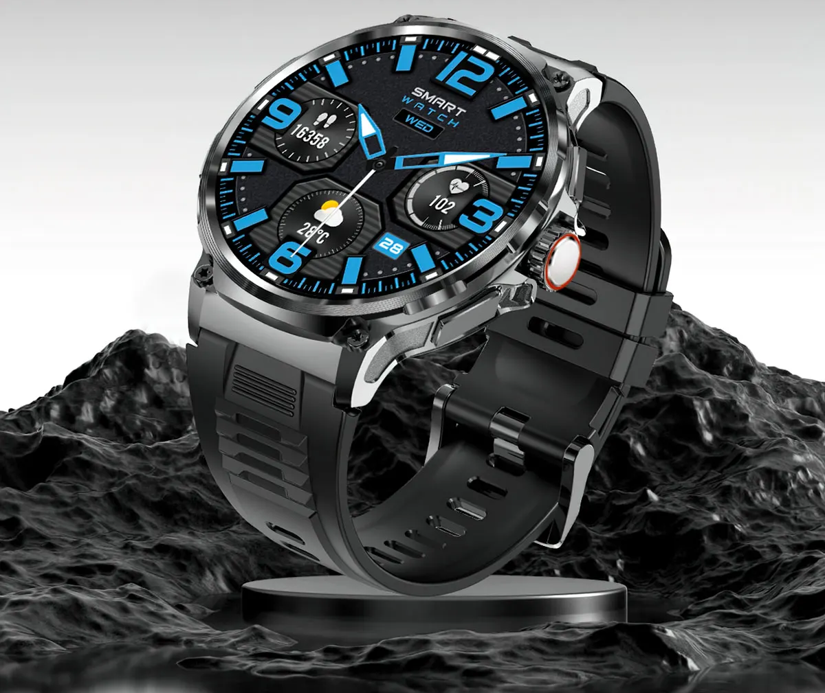 Relógio Smartwatch COLMI V69 Ultra HD Display 1.85 polegadas