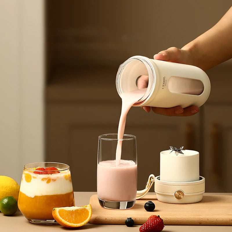 Mini Liquidificador Elétrico Portátil, Espremedor De Frutas, Multifuncional Maker